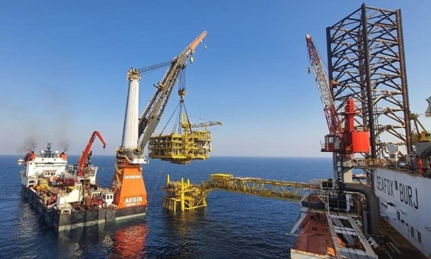Empresa vietnamita gana contrato para construir plataforma petrolera en Qatar hinh anh 1