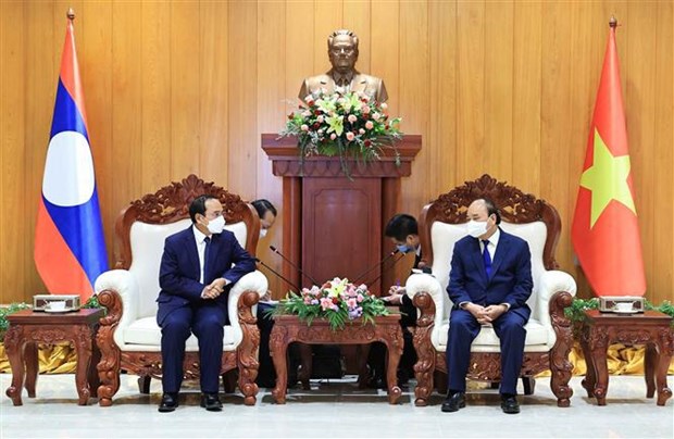 Vietnam concede gran importancia a nexos con Laos, segun presidente Nguyen Xuan Phuc hinh anh 1