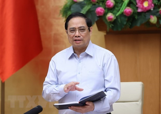 Premier vietnamita lanza movimiento de emulacion para unir esfuerzos contra COVID-19 hinh anh 1