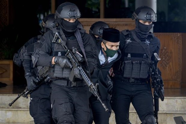Indonesia arresta a 37 sospechosos de terrorismo hinh anh 1