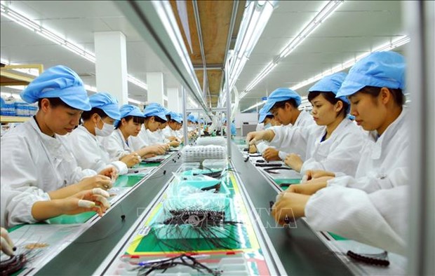 Industria electronica de Vietnam atrae a inversores extranjeros hinh anh 1