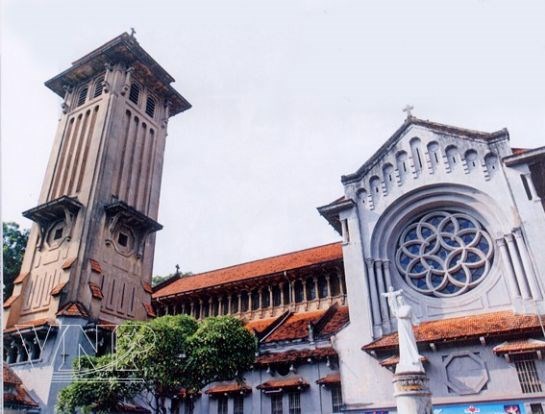 Iglesia de Cua Bac, huella de la arquitectura francesa en el seno de Hanoi hinh anh 1