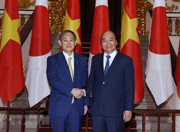 Presidente vietnamita dialogara por telefono con primer ministro japones hinh anh 1