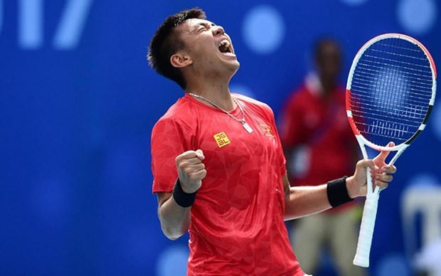 Equipo de tenis vietnamita accede a la ronda eliminatoria de la Copa Davis 2021 hinh anh 1