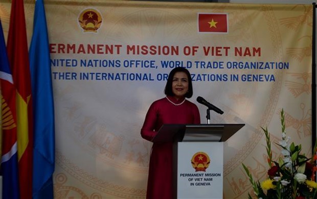 Embajadora vietnamita agradece apoyo de comunidad internacional a su pais en combate al COVID-19 hinh anh 1