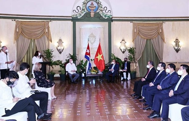 Fortalecen cooperacion intergubernamental Vietnam y Cuba hinh anh 1