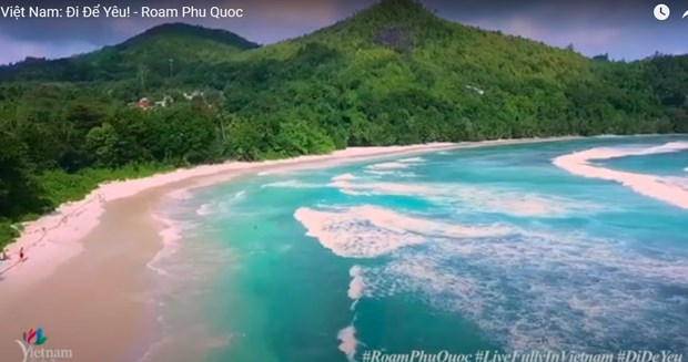 Divulgan encantos turisticos de la isla vietnamita de Phu Quoc en YouTube hinh anh 1
