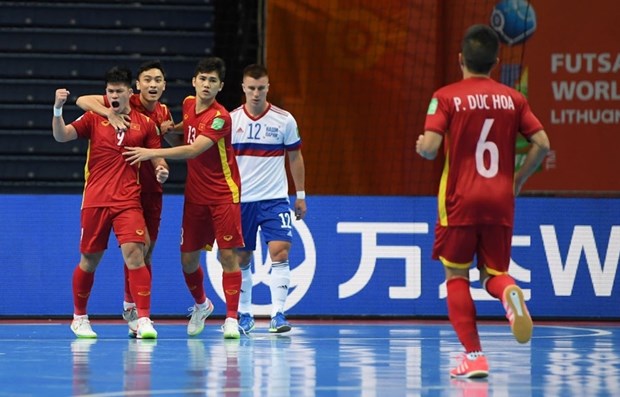 Vietnam dice adios a Copa Mundial de Futbol Sala tras derrota ante Rusia hinh anh 2