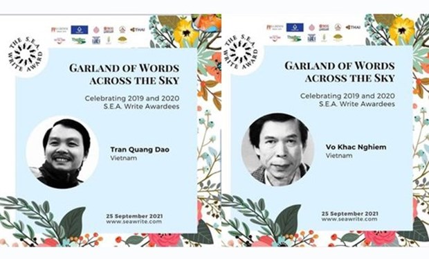 Vietnamitas ganan premio literario de la ASEAN hinh anh 1
