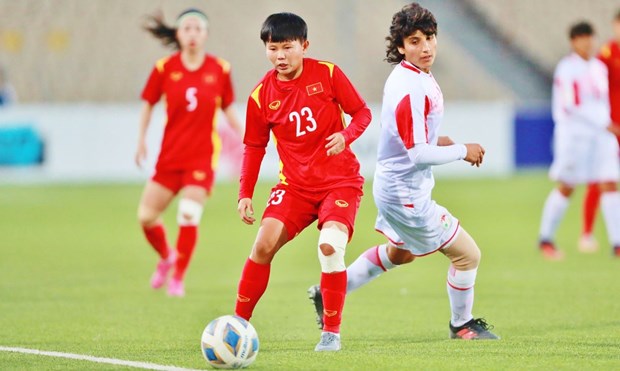 Vietnam gana boleto para asistir a la final de la Copa Asiatica de futbol femenino 2022 hinh anh 1
