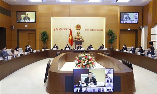 Presidente del Parlamento vietnamita se reune con empresas estadounidenses hinh anh 2
