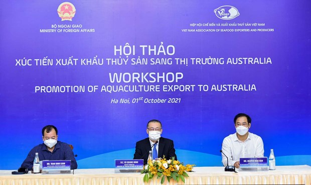 Crecen exportaciones de productos acuaticos vietnamitas a Australia hinh anh 1