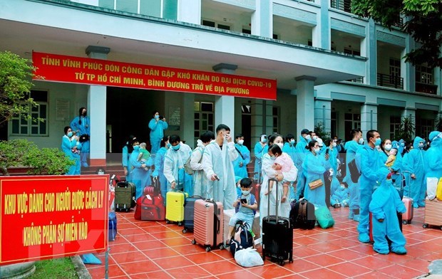 Provincia vietnamita de Vinh Phuc flexibiliza medidas antipandemicas en nueva normalidad hinh anh 1