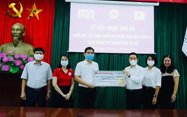 Empresa vietnamita en EE.UU. apoya lucha contra COVID-19 en Ciudad Ho Chi Minh hinh anh 1