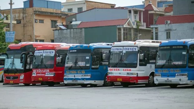 Hanoi agiliza reanudacion del transporte de pasajeros por via terrestre hinh anh 2