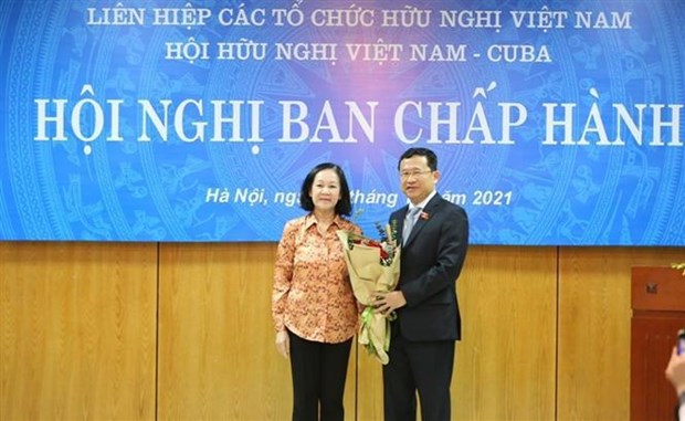 Eligen nuevo presidente de Asociacion de Amistad Vietnam-Cuba hinh anh 1