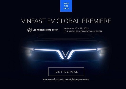 VinFast de Vietnam presentara nuevos vehiculos electricos en Auto Show de Los Angeles 2021 hinh anh 1