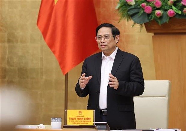Primer ministro de Vietnam pide unificar politicas de prevencion de pandemia en todo el pais hinh anh 1