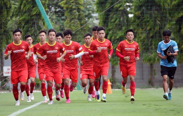 Anuncian lista de futbolistas vietnamitas para eliminatorias de Copa Asiatica sub-23 hinh anh 1