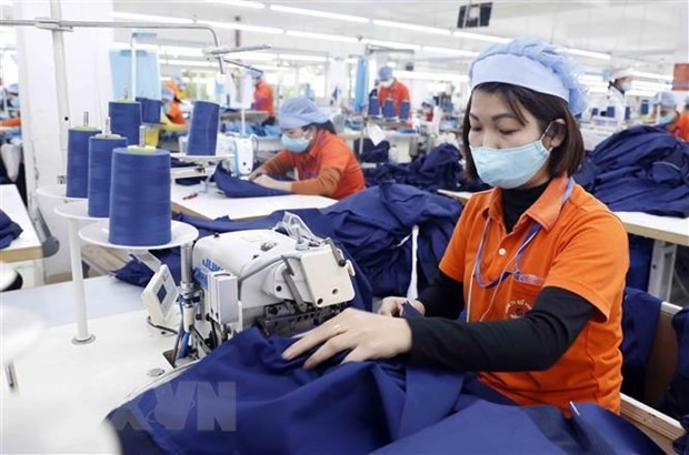 Balanza comercial de Vietnam avanza hacia record de 600 mil millones de dolares hinh anh 1
