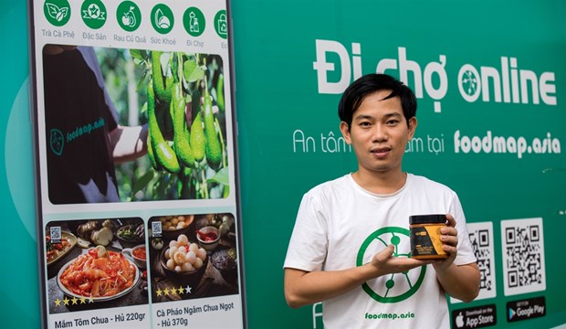 Joven vietnamita promueve productos agricolas nacionales al mundo hinh anh 1
