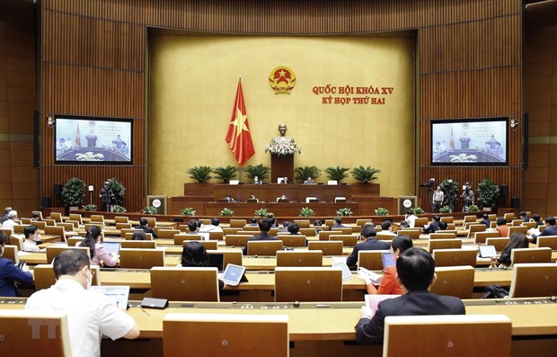 Asamblea Nacional de Vietnam analiza proyectos legales hinh anh 1