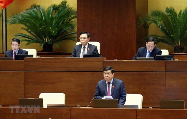 Parlamento de Vietnam concluye octava jornada de segundo periodo de sesiones hinh anh 1