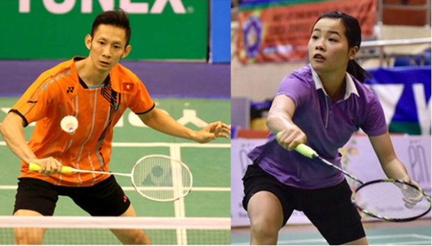 Raquetistas vietnamitas participaran en Mundial de Badminton 2021 hinh anh 1