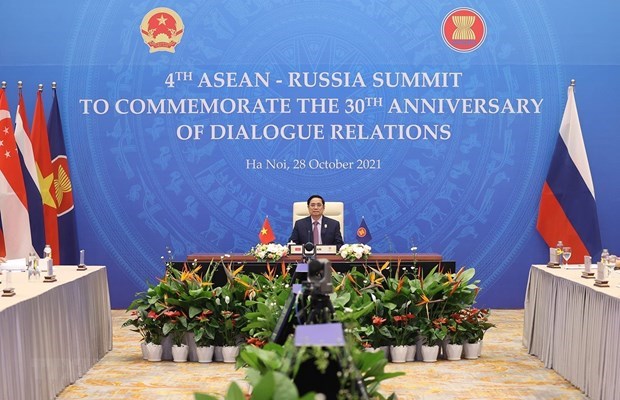 Vietnam participa en IV Cumbre ASEAN-Rusia por 30 aniversario de nexos bilaterales hinh anh 1