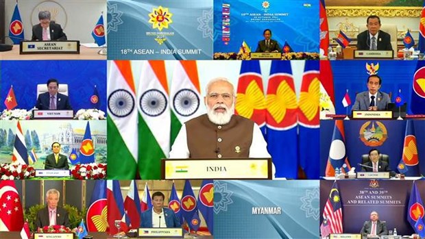 Cumbre ASEAN-India emite su Declaracion Presidencial hinh anh 1