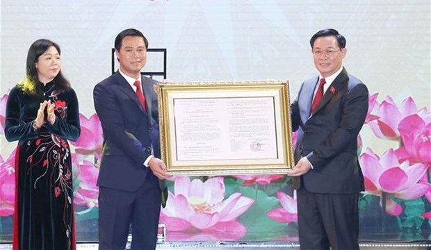 Conmemoran centenario del natalicio de expresidente del Parlamento vietnamita hinh anh 2