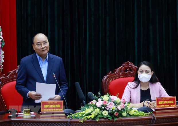 Presidente vietnamita exhorta a asociar economia cooperativa con fortalezas locales hinh anh 1