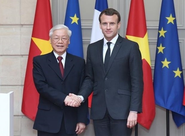 Enaltecen desarrollo incesante de nexos entre Vietnam y Francia hinh anh 1