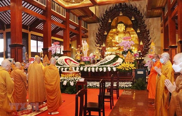 Conmemoraran en linea aniversario 40 de fundacion de la Sangha Budista de Vietnam hinh anh 1