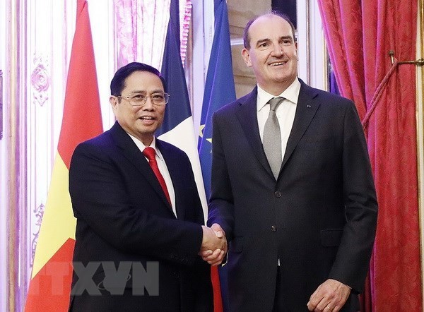 Vietnam y Francia decididos a profundizar relaciones estrategicas hinh anh 1