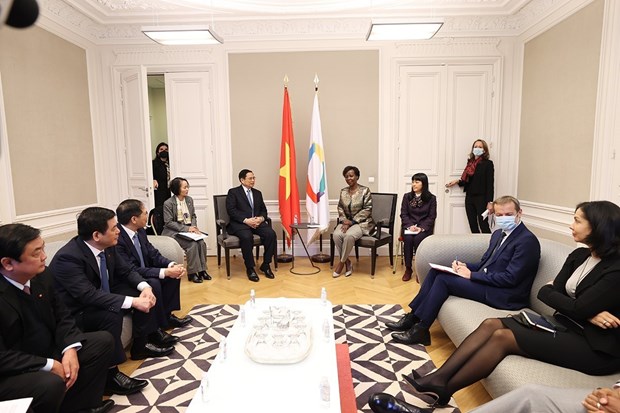 Premier vietnamita afirma apoyo a cooperacion con comunidad francofona hinh anh 2