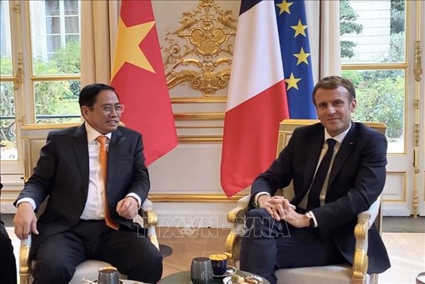 Determinados Vietnam y Francia a profundizar asociacion estrategica binacional hinh anh 2
