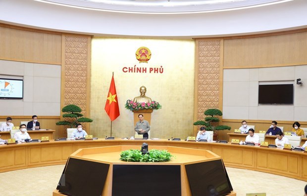 Primer ministro vietnamita exhorta a promover solidaridad en realizacion de objetivos socioeconomicos hinh anh 1