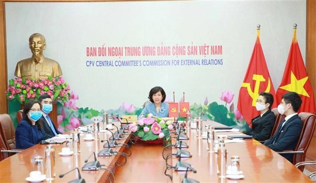 Delegacion partidista de Vietnam asiste al acto conmemorativo por 20 anos de fundacion de ICAPP hinh anh 1