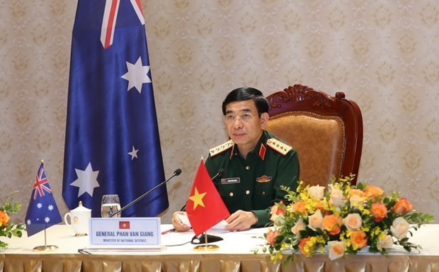 Vietnam y Australia por robustecer relaciones en defensa hinh anh 1