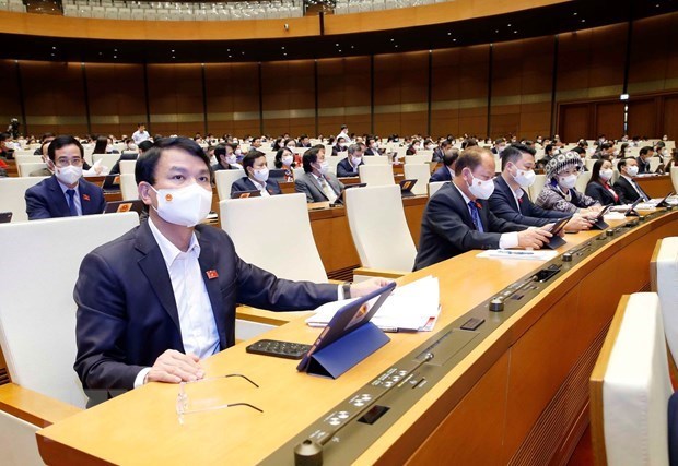 Prosigue Asamblea Nacional de Vietnam debates sobre importantes asuntos hinh anh 1
