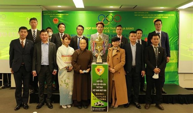 Organizaran torneo de futbol de vietnamitas en Japon hinh anh 1