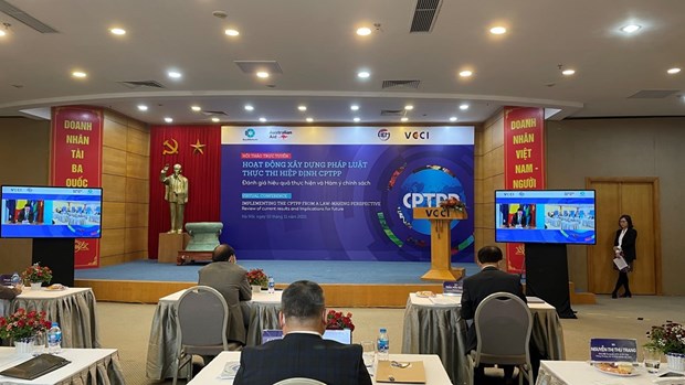 Revisan en Hanoi documentos normativos para implementacion del CPTPP hinh anh 1