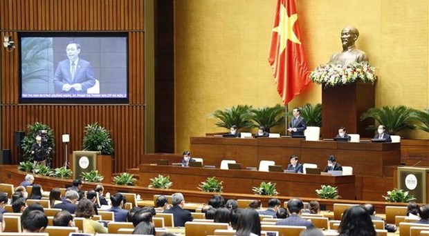 Parlamento de Vietnam abrio sesiones de interpelaciones hinh anh 1