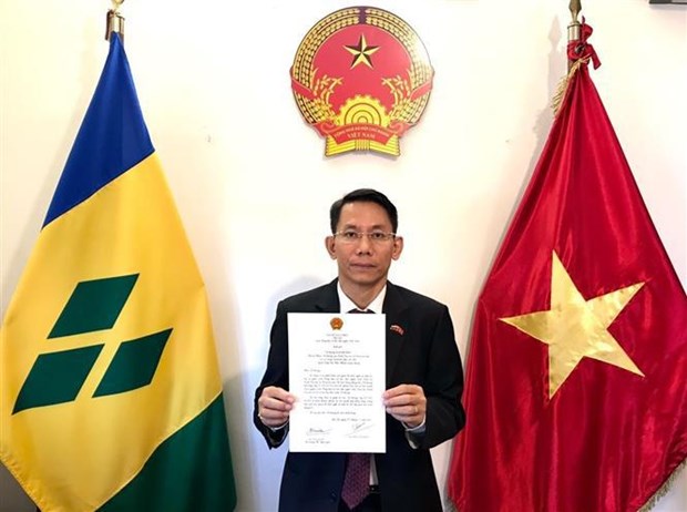 San Vicente y las Granadinas aprecia relaciones con Vietnam hinh anh 1