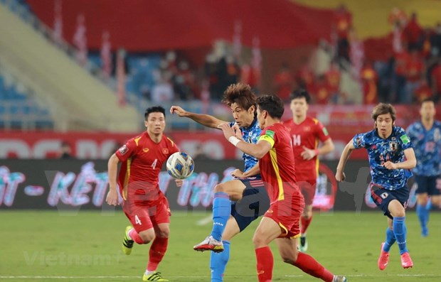 Vietnam pierde ante Japon en eliminatoria asiatica de Copa Mundial hinh anh 1