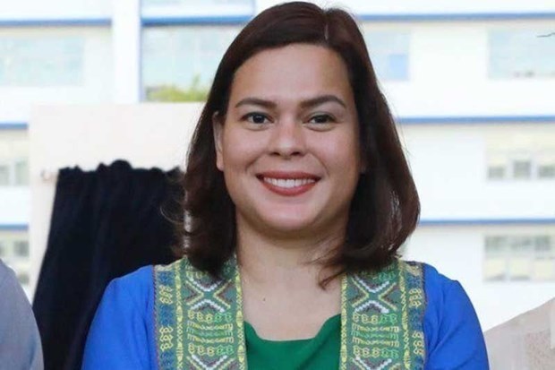 Hija de presidente filipino se postula como vicepresidenta hinh anh 1