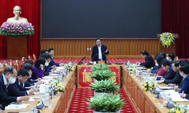 Primer ministro vietnamita urge a provincia de Cao Bang a perfeccionar la planificacion local hinh anh 1