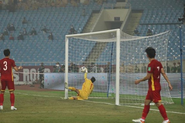 Vietnam pierde su sexto partido en eliminatorias asiaticas del Mundial 2022 hinh anh 1