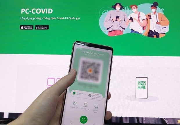 Ciudad Ho Chi Minh aplica software de control del COVID-19 en actividades socioeconomicas hinh anh 1
